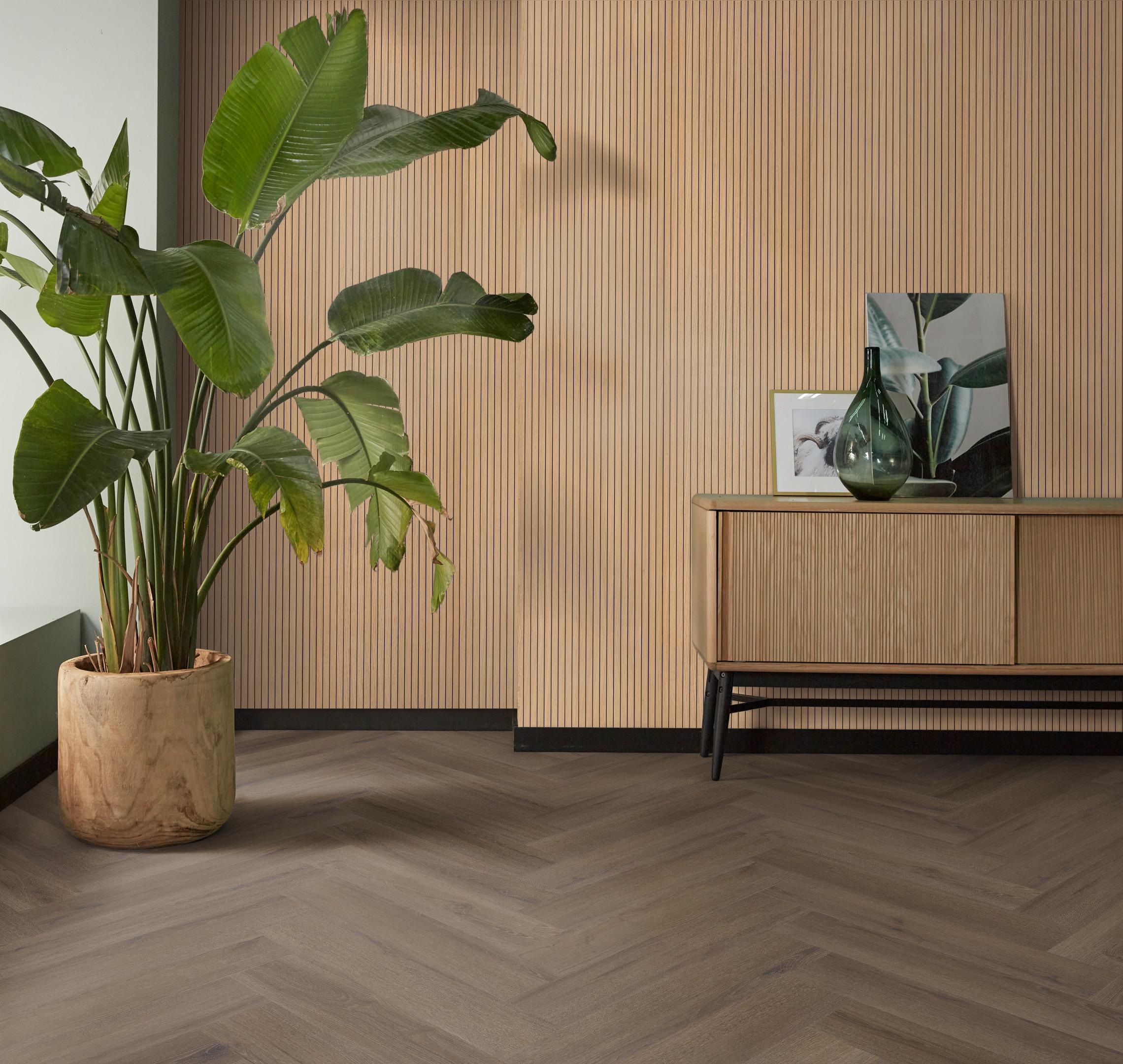 Silentlines flexibel licht eiken 2x H260cm×B52,6cm=2,74m² - sfeer