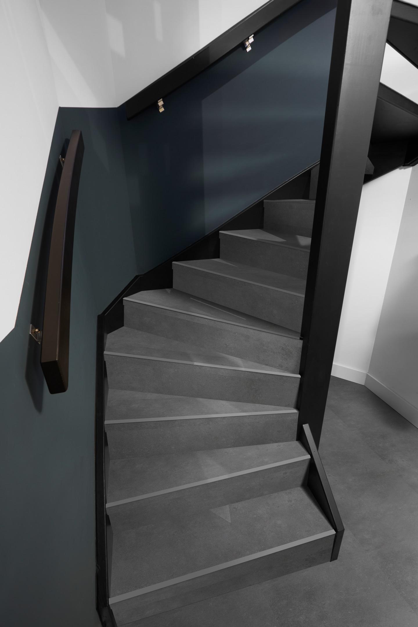 Traptreden Set PVC Southwark Dark Grey - sfeer