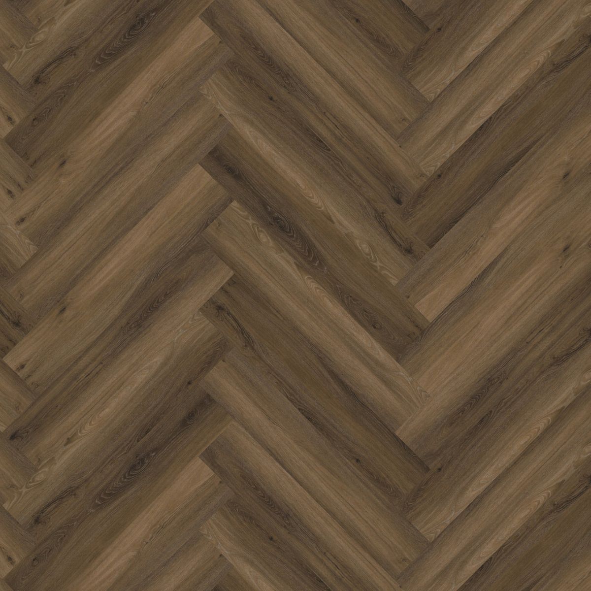 PVC Yup Collection Herringbone Warm Brown Click