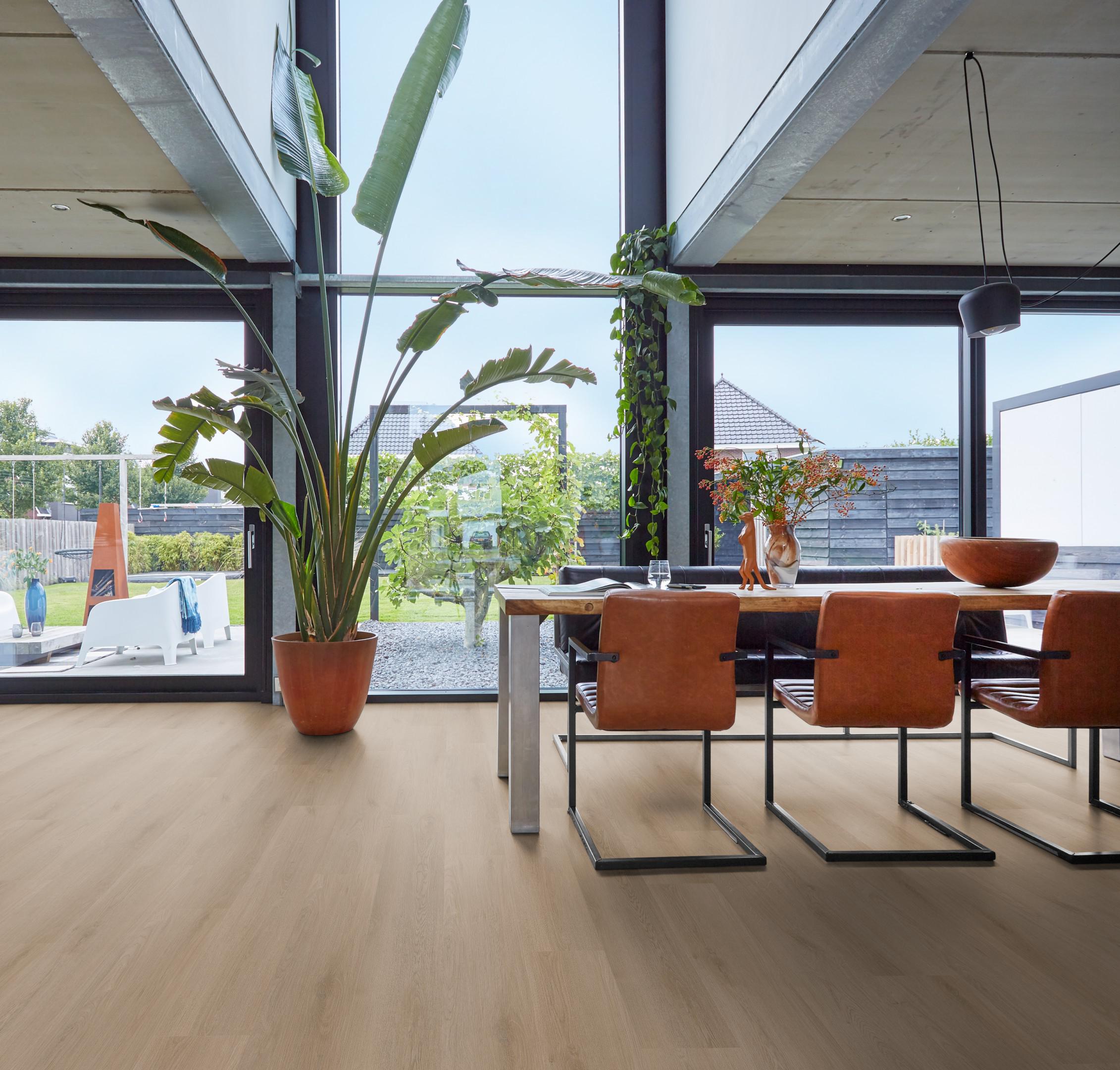 PVC Merton Collection Dark Oak Click - sfeer