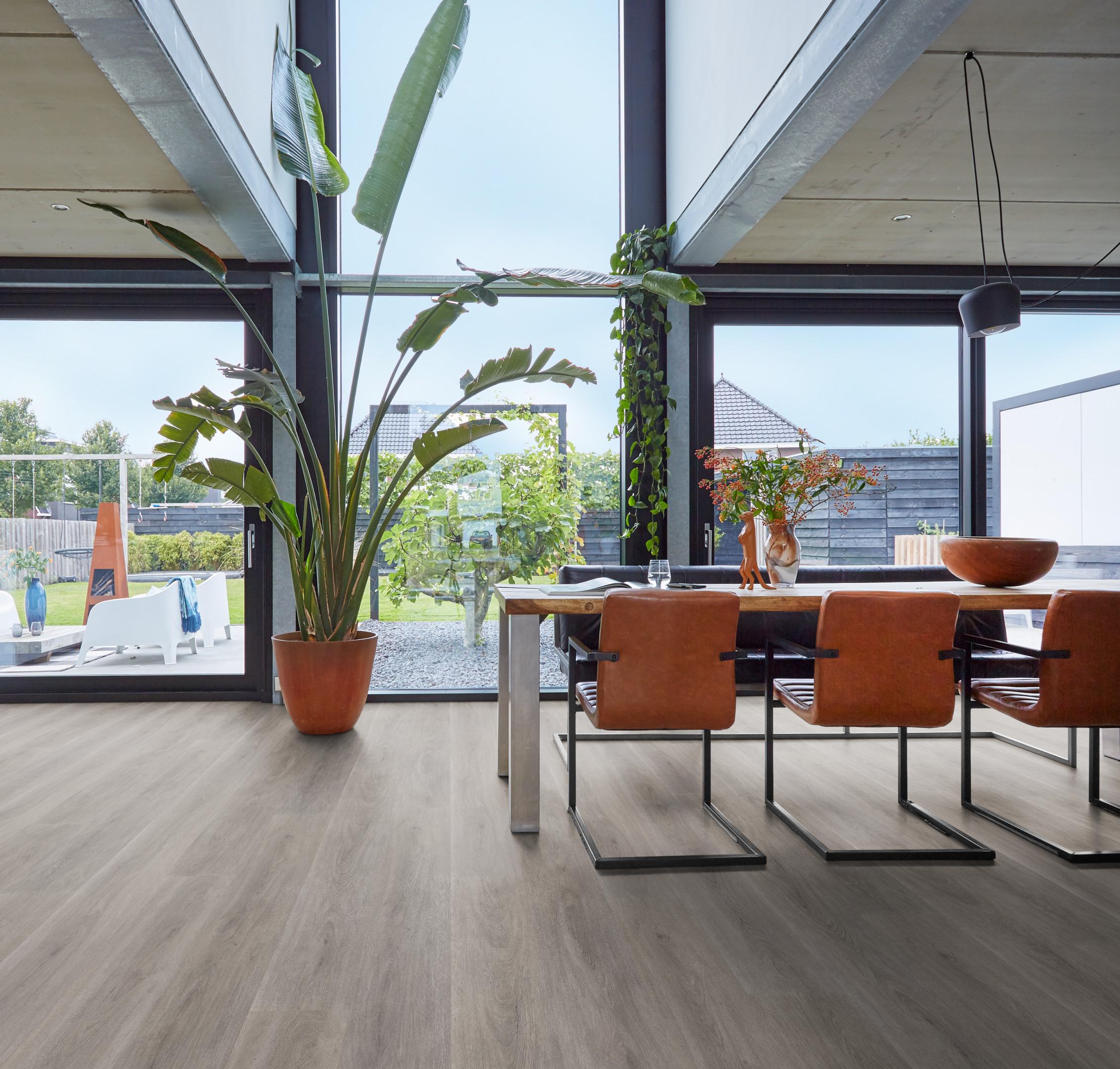 PVC Parramatta Collection Grey Oak Dryback - sfeer
