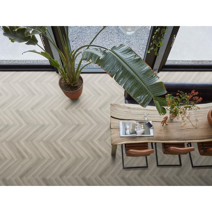 PVC Yup Collection Herringbone Grey Click