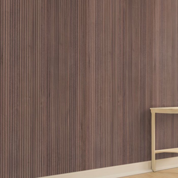 Silentlines flexibel walnoot 2x H260cm×B52,6cm=2,74m²