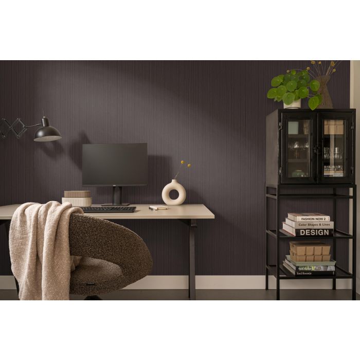 Silentlines houtstructuur zwart eiken