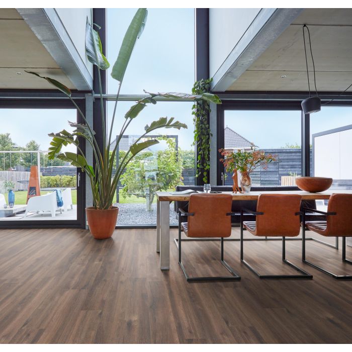Laminaat 2424 Inwood Collection Eiken Donker Gerookt Waterbestandig Pakinhoud 2,694m2