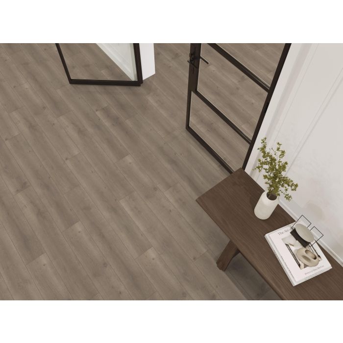 Laminaat Queens Collection Grijs Bruin Eiken