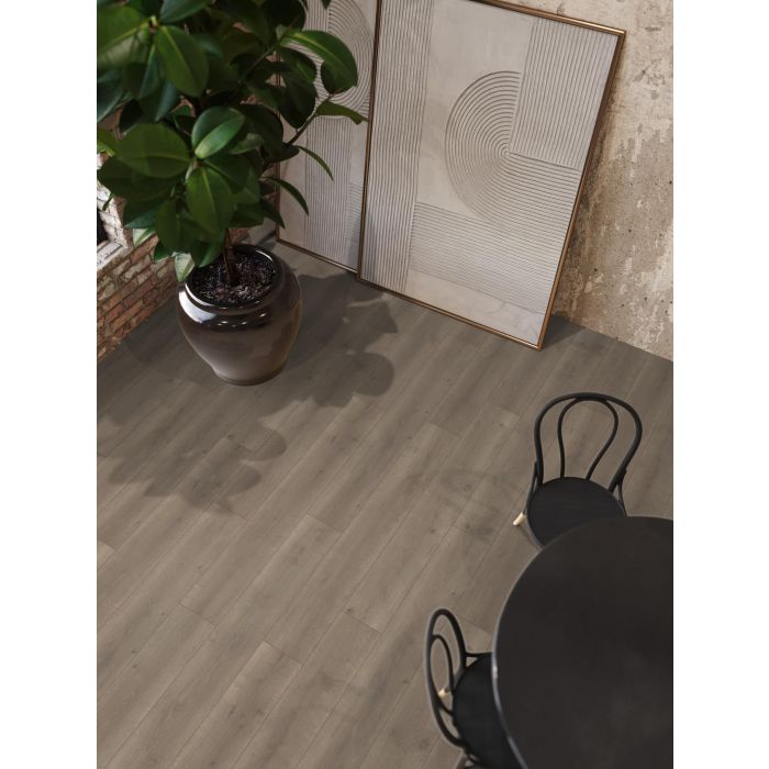 Laminaat Queens Collection Grijs Bruin Eiken