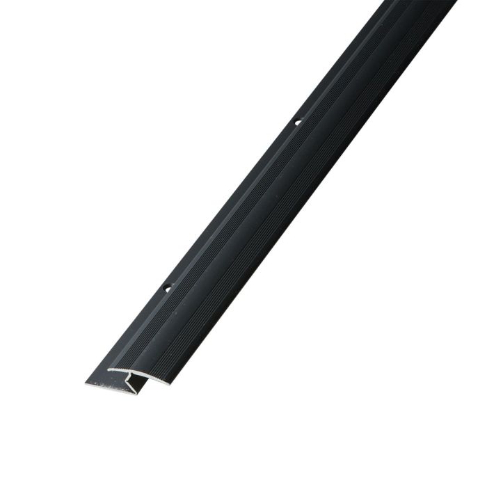 Co-pro tapijtprofiel dubbel antraciet/zwart