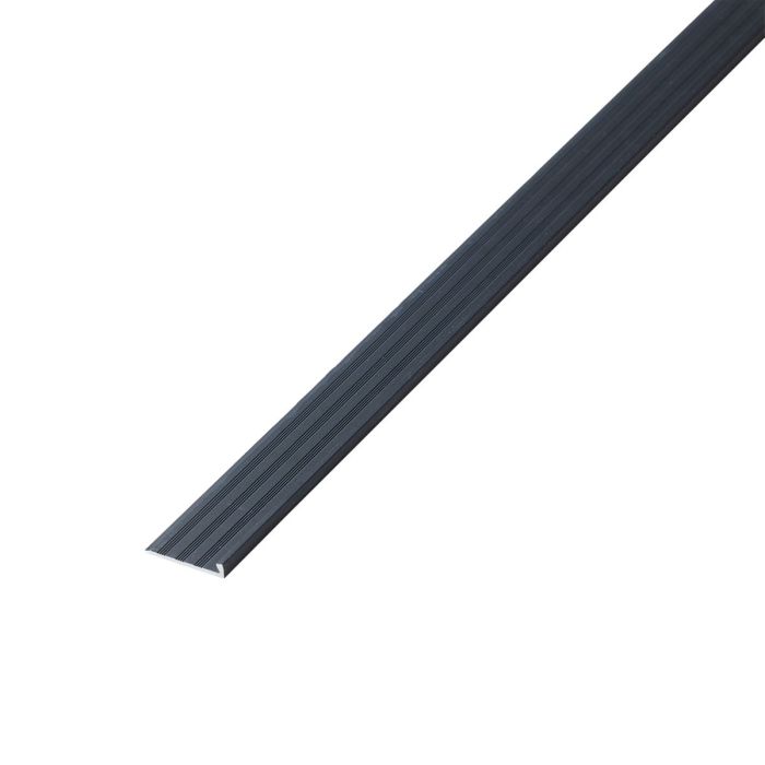 Co-pro eindprofiel recht antraciet/zwart (Eindprofiel recht 3mm 2700mm)