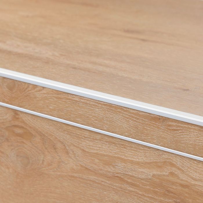 Co-Pro Trapprofielset PVC Zilver 