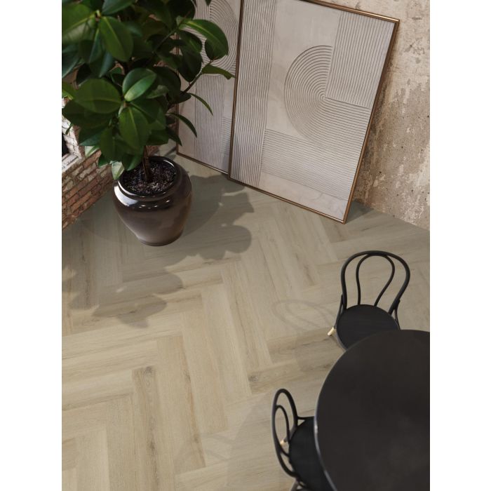 YUP XL Greenford herringbone dryback smoky
