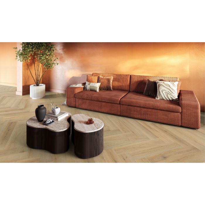 YUP XL Greenford herringbone click SRC natural