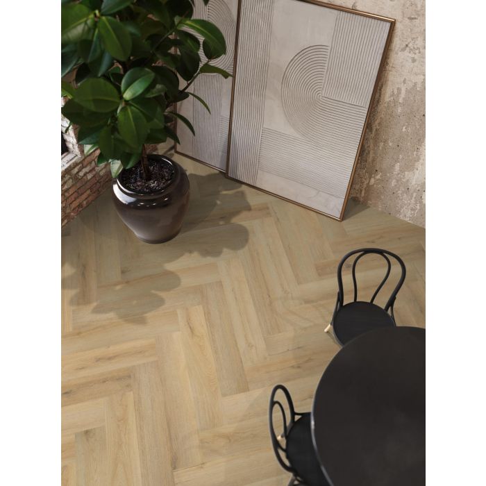 YUP XL Greenford herringbone click SRC natural