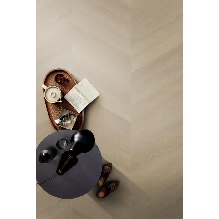 PVC vtwonen Noble Chevron Collection Natural Dryback