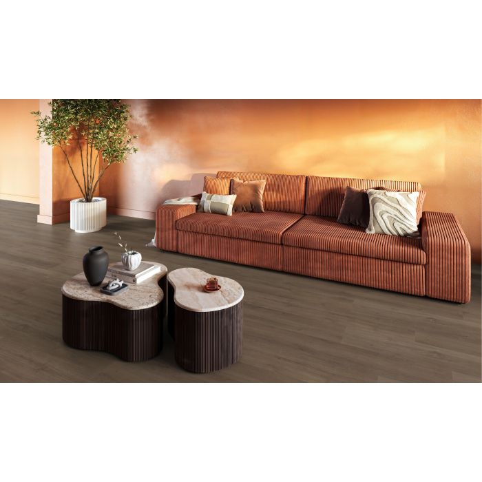 2613 PVC Greenwich Collection Warm Brown Click Pakinhoud 1,37m2