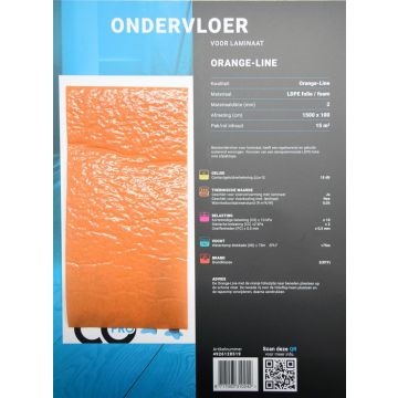 Orange-Line Ondervloer