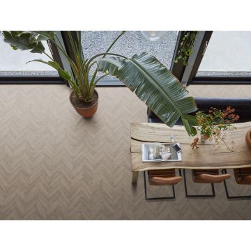 PVC Yup Collection Herringbone Smoky Click