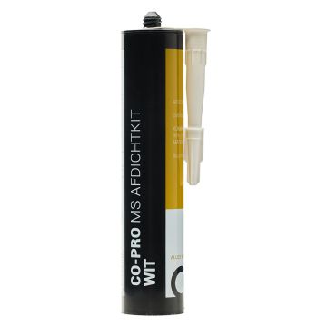 Co-pro MS afdichtkit wit overschilderbaar290ml
