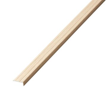 Hoekprofiel Eik Naturel 10x25