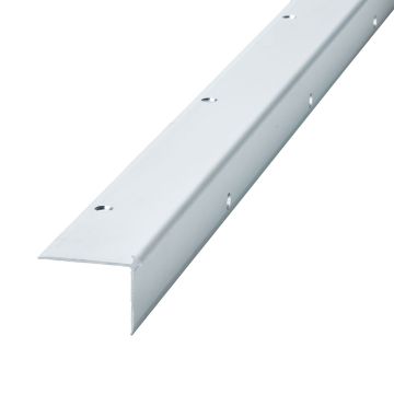 Trapprofiel Zilver tot 3 mm PVC 30x39
