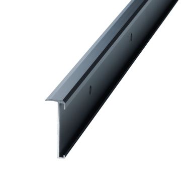 Trapprofiel Antraciet tot 3 mm PVC 45x15
