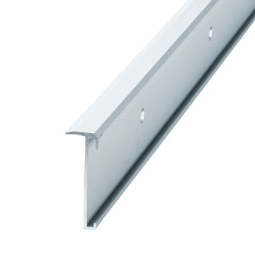 Trapprofiel Zilver tot 3 mm PVC 45x15