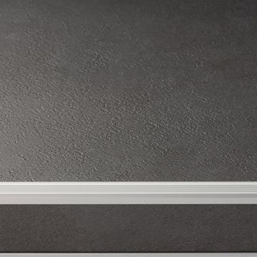 Trapprofiel Zilver tot 3 mm PVC 45x15 3 meter