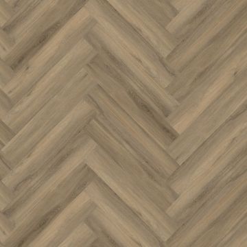 PVC Yup Collection Herringbone Light Brown Click